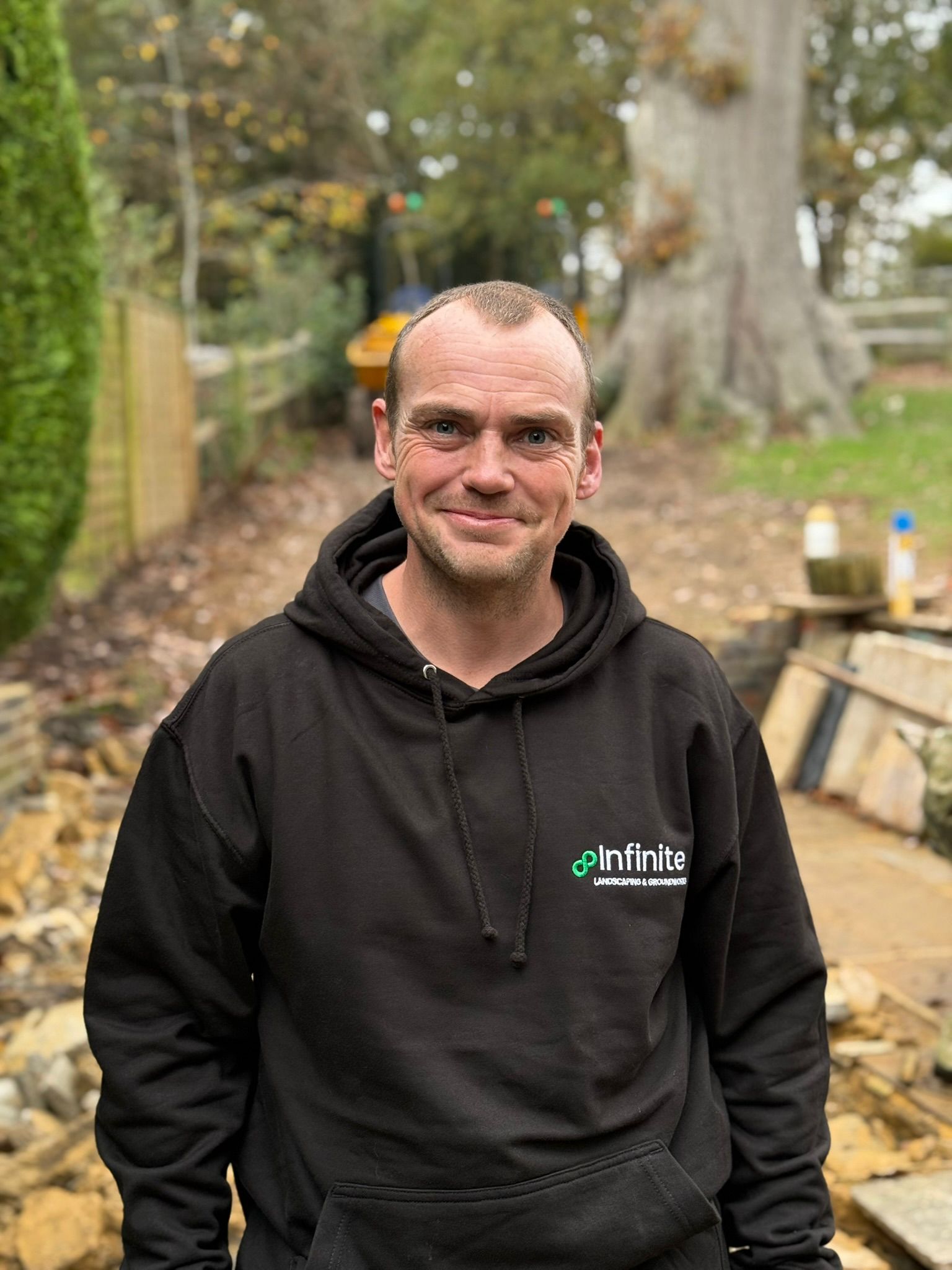 Dan, Head Landscaper at Infinite Landscaping and Groundworks